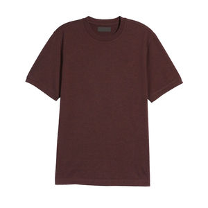 Prix d'usine solide tricoté à séchage rapide respirant décontracté grande taille léger 100% coton t-shirts pour hommes - Product Image 6