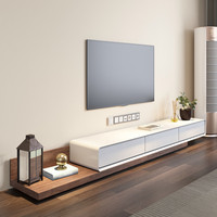 Meuble TV moderne en MDF, design ajustable, prix de gros abordable, pour salon, en bois, support TV, étagère, vente chaude