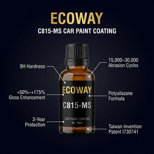 9H Nano <b>Ceramic</b> Coating C815-MS Polysilazane Car <b>Paint</b> Protection | High Gloss Hydrophobic | Taiwan | 3-Year Durability 50ml - Product Image 3