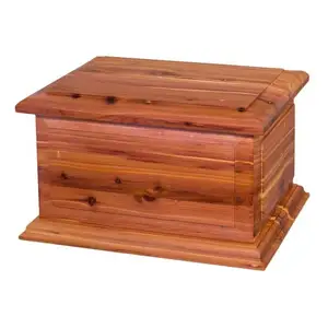 ODM定制成人埋葬棺材盒印度制造装饰木制棺材火化骨灰盒，低可靠费率