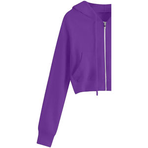 Vestido Sudadera de Mujer Personalizado para Invierno, 100% Algodón Fleece, Ecológico, Transpirable, Resistente al Viento, Diseño 3D en Relieve Frontal, Bordado - Product Image 6
