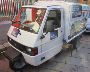 חשמלי piaggio קוף טוק טוק נירוסטה ואוכל תאווה עגלה חם כלב מסעדה למכירה - Product Image 6