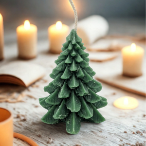 <b>Small</b> Christmas Tree <b>Candle</b> Scented Soy Wax Xmas Tree Shaped <b>Candles</b> Home Decor Private Label Custom Color Scent Bulk Wholesale - Product Image 1