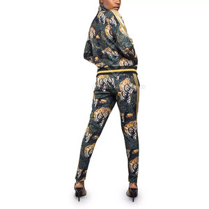 Ensemble de survêtement pour femme, personnalisé avec logo, décontracté, léger, respirant, écologique, 100% coton, pour la course à pied et l'entraînement - Product Image 4