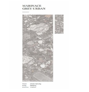 กระเบื้องปูพื้นสีเทาสมารินาซคุณภาพดีสำหรับบ้าน ให้ลักษณะเงางามหรูหรา มีจำหน่ายในราคาโรงงาน - Product Image 3