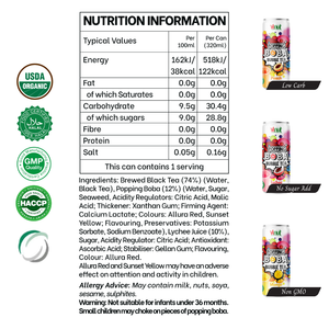 Fresa Boba té OEM ODM Etiqueta Privada fabricante de bebidas formulación personalizada Vietnam fábrica 320ml botella para mascotas 24 cartón - Product Image 4