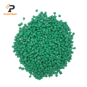 Granulés de plastique HDPE vierges de qualité injection, 100% pur, couleur verte, pour produits ménagers - Product Image 1