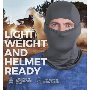 Chapeau de masque de ski intégral de sport de Style Y2K avec impression numérique et bouffante cagoule d'hiver en tissu commun par image - Product Image 3