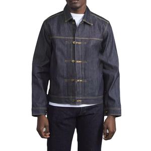 Chaqueta de Mezclilla Personalizada para Hombre, Chaqueta de Mezclilla Resistente con Logotipo Personalizado para Hombre - Product Image 1