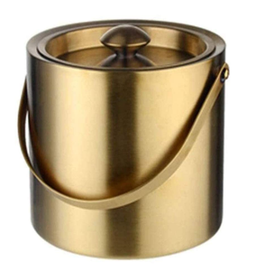 Cubo de hielo de acero inoxidable único para hoteles, restaurantes, fiestas para enfriador de champán con hielo elegante para cubo de champán - Product Image 4