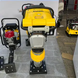 High Quality Gx160 5.5HP Vibrating Tamping Rammer Compactor 12KN Soil Jumping Jack Tamping Rammer Earth Tamping Rammer