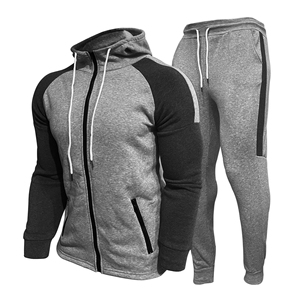Último diseño gimnasio diseño chándales venta al por mayor Casual chándal para hombres deportes chándales gimnasio entrenamiento chándal - Product Image 2