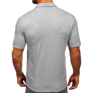 Top Tendance Hommes pour Polos Doux Séchage Rapide Anti-Boulochage Nouvelle Arrivée Motif Solide Disponible au Prix de Gros - Product Image 2