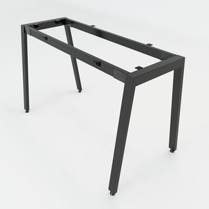 SFAT001 Aton <b>Simple</b> Computer <b>Desk</b> Single-Use Durable Rubberwood with Iron Frame Practical and Stylish Design - Product Image 6