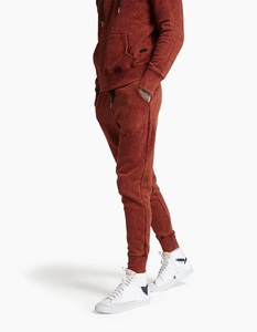 Nouveau design Ensemble deux pièces survêtement avec logo personnalisé jogging Ensemble sweat à capuche et pantalon délavés vintage - Product Image 3