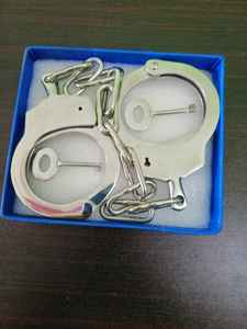 Esposas de Acero Inoxidable para Maquinaria, Fuente de Energía, Fabricante de Restricciones de Bondage BDSM, Juguetes Sexuales Personalizables de Alta Calidad - Product Image 3