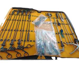 Instrumento de Laparoscopia Manual Reutilizable, Juego de 8 Pinzas Quirúrgicas para Laparoscopia, Ligeras y Ecológicas, para Cirugía Abdominal - Product Image 1