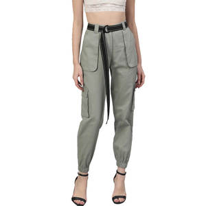 กางเกงคาร์โก้ผู้ชายคุณภาพดีราคาถูกแฟชั่นกางเกงคาร์โก้สีดํากางเกงคาร์โก้อย่างเป็นทางการที่สะดวกสบายสําหรับผู้ชาย/ผู้หญิง - Product Image 1