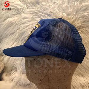 Chapeau de camionneur imperméable à la mode à 6 panneaux Casualwear Chapeaux de camionneur à trous percés au laser - Product Image 5