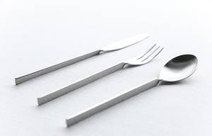 Juego de tenedor de acero dorado Cubiertos personalizados Vajilla de alta calidad Cubiertos de cocina de hotel - Product Image 4