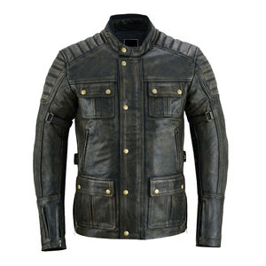 Women Biker <b>jacket</b> Yellow color <b>sheepskin</b> long sleeve fashion cowhide leather women biker leather <b>jacket</b> - Product Image 2