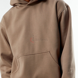 เสื้อสเวตเตอร์แบบสวมหัวแขนยาวผ้าวูลทรงหลวมโอเวอร์ไซส์ออกแบบโลโก้ได้ตามต้องการ - Product Image 5