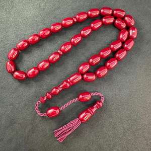 Tasbih en résine écologique fait main - Décoration d'intérieur, sculpture de table, cadeau religieux musulman parfait - Product Image 4