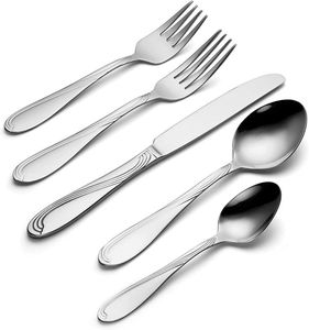 Ensemble de couverts minimaliste, fournitures pour les fêtes de Noël, ensemble de couverts décoratifs, acier inoxydable, dernier ensemble de couverts, prix avantageux - Product Image 3