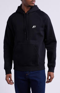 Black Pullover <b>hoodie</b> Wholesale USA Supplier Streetwear <b>Y2K</b> Casual Cotton Blend Long Sleeve B2B Apparel Manufacturer - Product Image 4