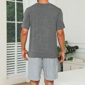 Camiseta y pantalones cortos para niños 100% algodón poliéster telas cómodas ropa de calle de verano 2 piezas hombres conjuntos gemelos transpirables - Product Image 4