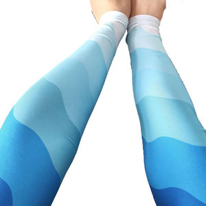 Mangas de Brazo para Hombre con Logotipo Personalizado OEM, Deportivas para Exteriores, Tejido Elástico de Spandex/Poliéster, Protección UV, Transpirables - Product Image 2