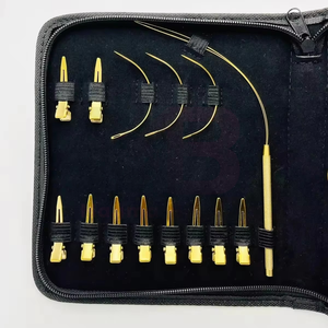 Nouveauté : Kit d'outils de pose d'extensions capillaires de haute qualité et durables – Pince, ciseaux de coupe, crochet de boucle et boîte de rangement - Product Image 2