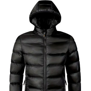 Veste polaire pour hommes OEM la plus vendue fabricant direct usine tissu en cuir avec décoration en fourrure - Product Image 1