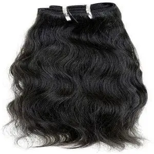 Cabelo humano indiano remy virgem indiano não processado de alta qualidade natural ondulado, produtos de cabelo cutícula alinhada cabelo Peru