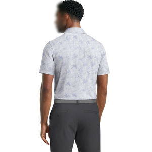 Tissu tissé durable et léger évacuant l'humidité avec service OEM Qualité supérieure Nouvelle arrivée Maillot de golf à manches courtes pour hommes - Product Image 2