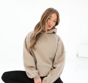 Vêtements décontractés à la mode les plus vendus en gros Meilleur prix Jogger confortable Fitness Wear Sweat à capuche pour les femmes Pull-over - Product Image 3