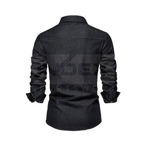 Camisas de Mezclilla para Hombre Hechas con el Mejor Material, Camisas de Mezclilla para Hombre de Tela Suave, Camisas de Mezclilla para Hombre para Adultos - Product Image 2