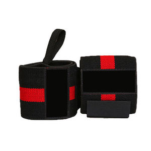 Sangles de poignet réglables auto-agrippantes pour la musculation, support de préhension pour soulevé de terre, coutures renforcées, lot de sangles - Product Image 2