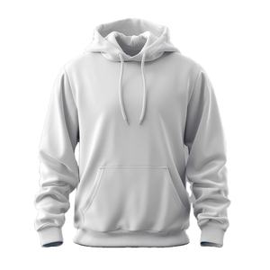 Sweat à capuche de haute qualité avec broderie personnalisée et impression en relief pour hommes, sweat à capuche oversize en molleton pour hommes - Product Image 2