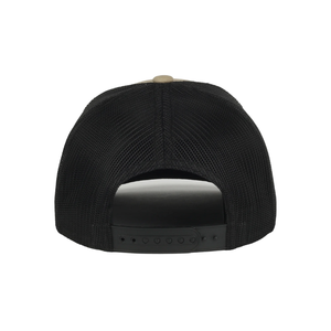 Injae Vina Factory 6 paneles parches de cuero gorra de camionero con malla curvada Ajustable mezcla de colores parches personalizados gorras para hombres Casual - Product Image 4