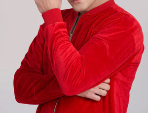 Custom Logo Training <b>Plain</b> Zipper <b>Tracksuit</b> Set Fashion Wholesales Set - Product Image 3