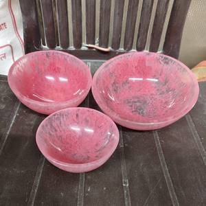 Cuenco de Resina 100% hecho a mano, calidad hecha a mano con cuenco químico de alto acabado, cuenco completo de Color para el hogar, Hotel y restaurante - Product Image 3