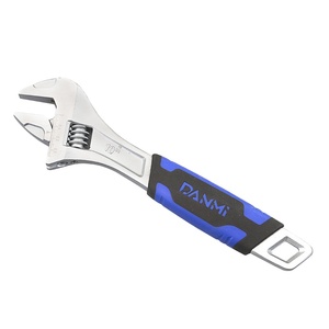 DANMI, venta al por mayor, herramienta de Hardware, mango de plástico, llaves inglesas de doble burbuja, llave ajustable europea - Product Image 1