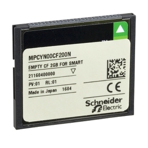 Per SCHNEIDER ELECTRIC MPCYN00CF200N Magelis Smart 2 GB Scheda di Memoria Compact Flash Vuota per Interfacce Uomo-Macchina e Applicazioni Industriali - Product Image 1
