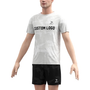 เสื้อเทนนิสแบบยูนิเซ็กซ์ ลดราคาพิเศษ สำหรับออกกำลังกาย ฟิตเนส สกรีนโลโก้ได้ แห้งเร็ว ระบายอากาศดี ผลิตจากโพลีเอสเตอร์ 100% เหมาะสำหรับใส่เล่นพาเดล - Product Image 4