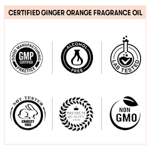 Huile parfumée gingembre-orange aromatique et rafraîchissante au meilleur prix en gros - Product Image 5