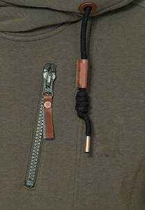 Venta al por mayor personalizado invierno cremallera sudaderas con capucha sublimación Hip Hop hombres mujeres alta calidad de moda Casual al aire libre de algodón - Product Image 5