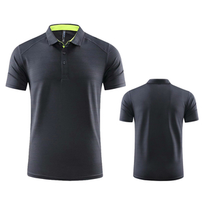 เสื้อโปโลของผู้ชายเสื้อคอตตอนสีพื้นปักโลโก้ได้ตามต้องการสำหรับทุกเพศฤดูร้อน - Product Image 3