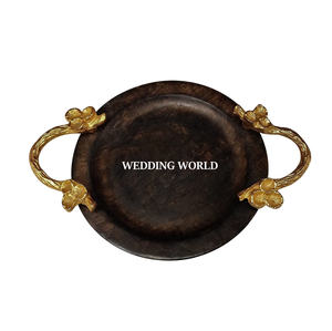 Forma alta Nuevo diseñador Bandeja de chocolate Hecho a mano Venta caliente Restaurante Ware Table Top Venta al por mayor Lujo Nueva bandeja de chocolate - Product Image 4