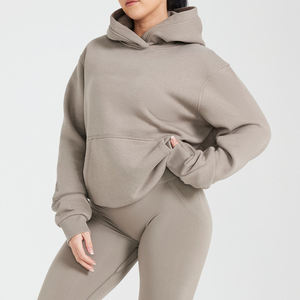 Betteractive Venta caliente Sudaderas de mujer de gran tamaño que absorben el sudor Sudaderas con capucha de mujer de estilo callejero - Product Image 3